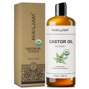Organic Castor Oil Cold Pressed Pure Natural